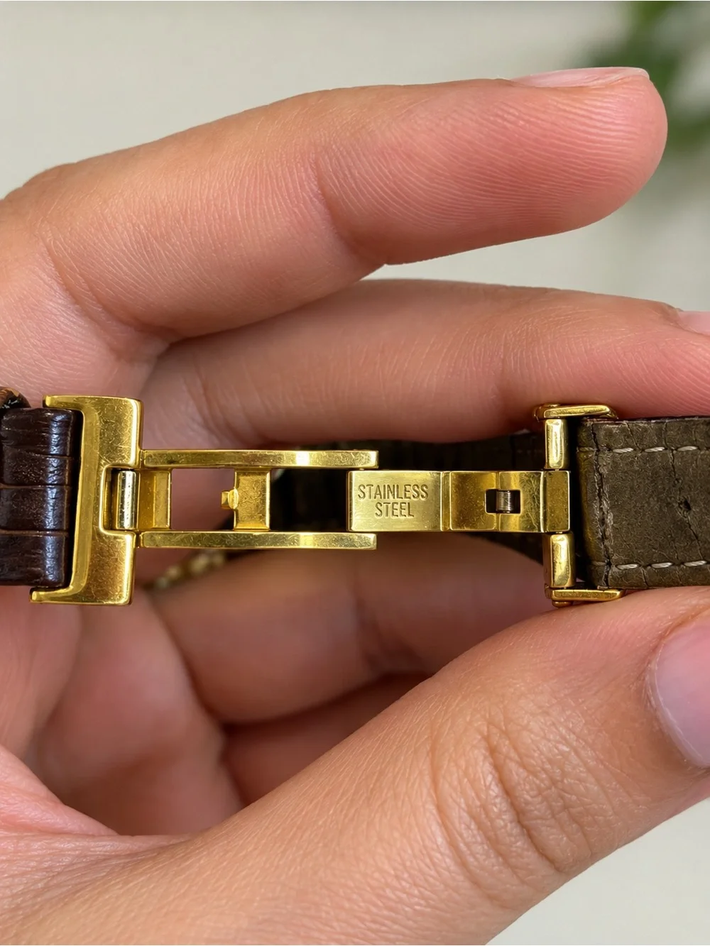 Tissot PRC 200 Chronograph Gold Tone Leather Watch